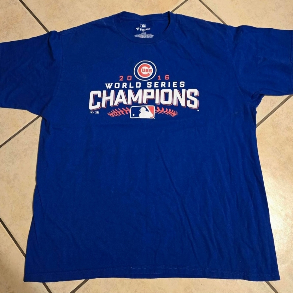 2016 world series  champ Chicago cubs